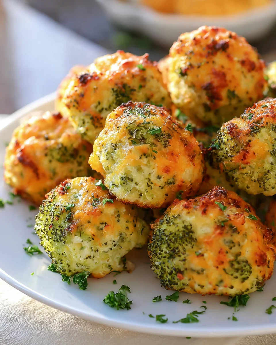 Baked Broccoli Cheese Balls: The Ultimate Healthy & Cheesy Snack!
