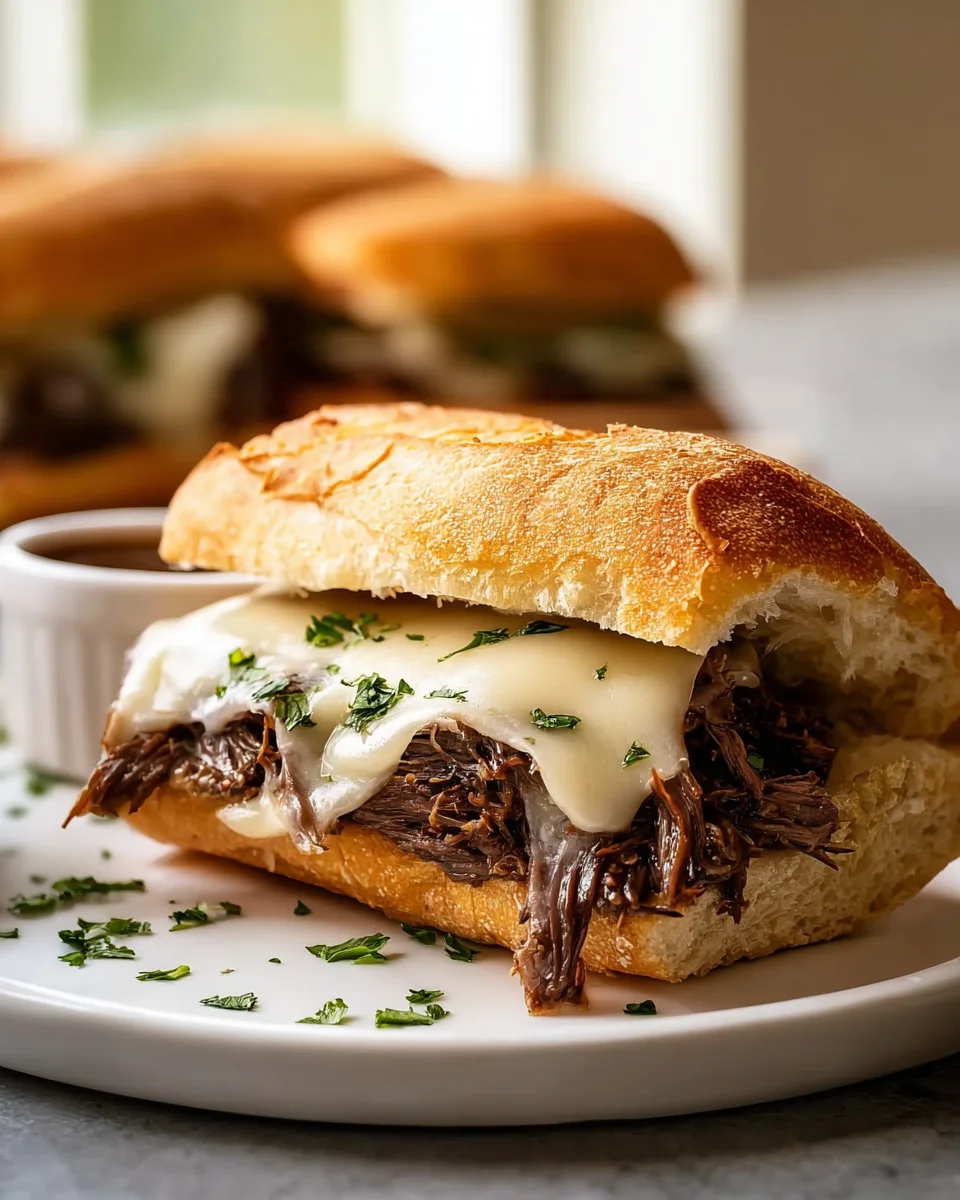 Easy Crockpot French Dip Sandwiches: Delicious Beef Recipe