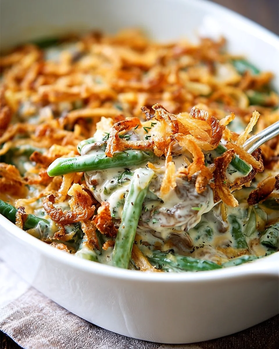 Ultimate Green Bean Casserole: Easy, Classic Holiday Side