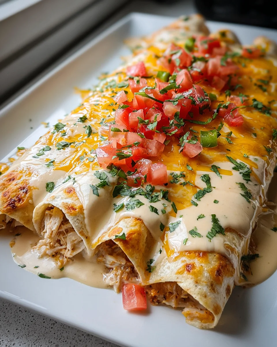 Queso Chicken Enchiladas: Cheesy Comfort Food Night!