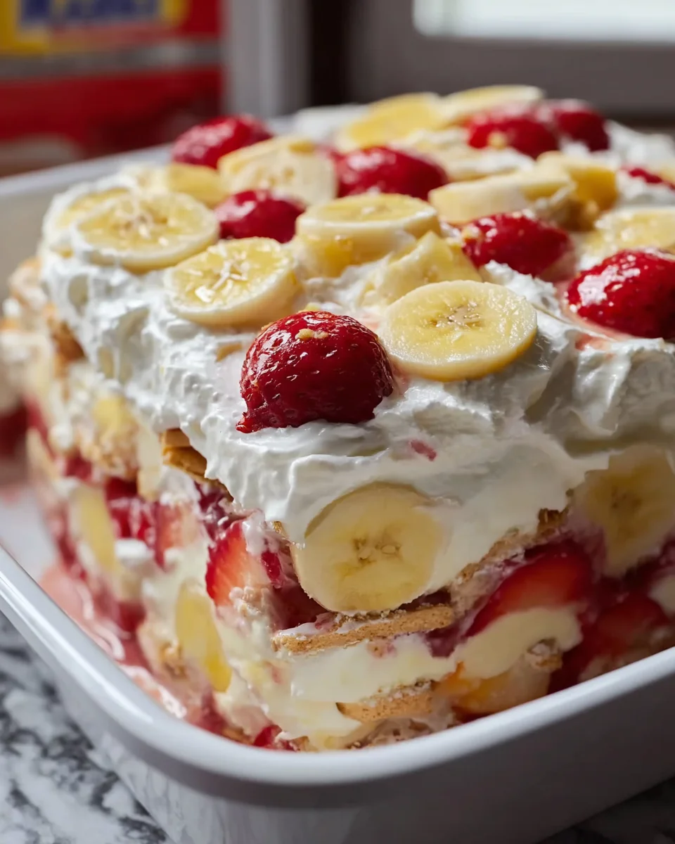 Indulge in Strawberry Banana Pudding Dream Recipe Today!
