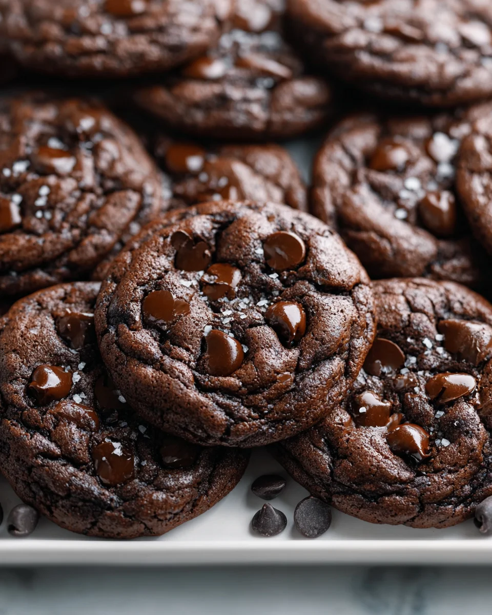 Irresistible Double Chocolate Chip Cookies: Perfect Treat!
