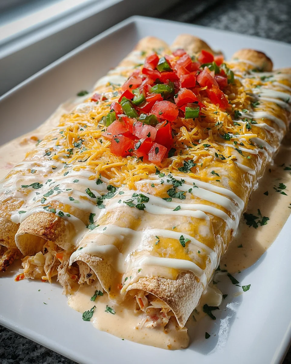 Queso Chicken Enchiladas: Cheesy Comfort Food Night!