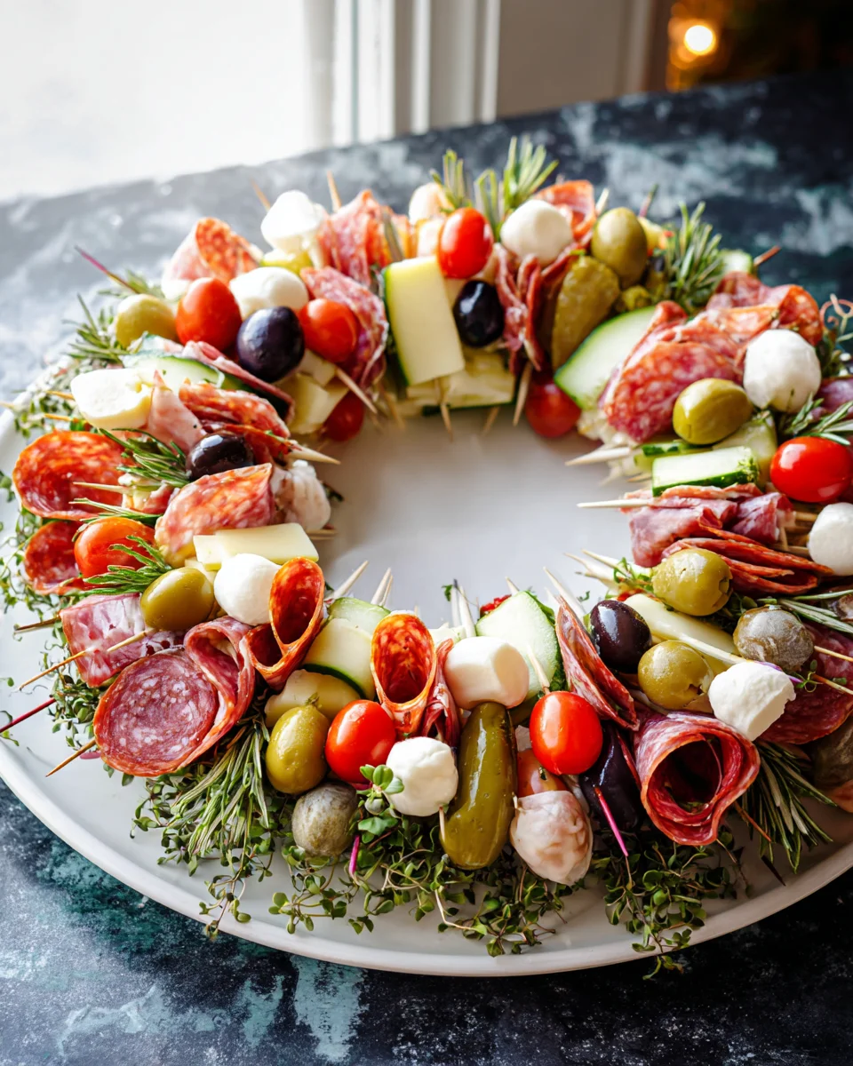 Festive Charcuterie Wreath Recipe for Your Holiday Table