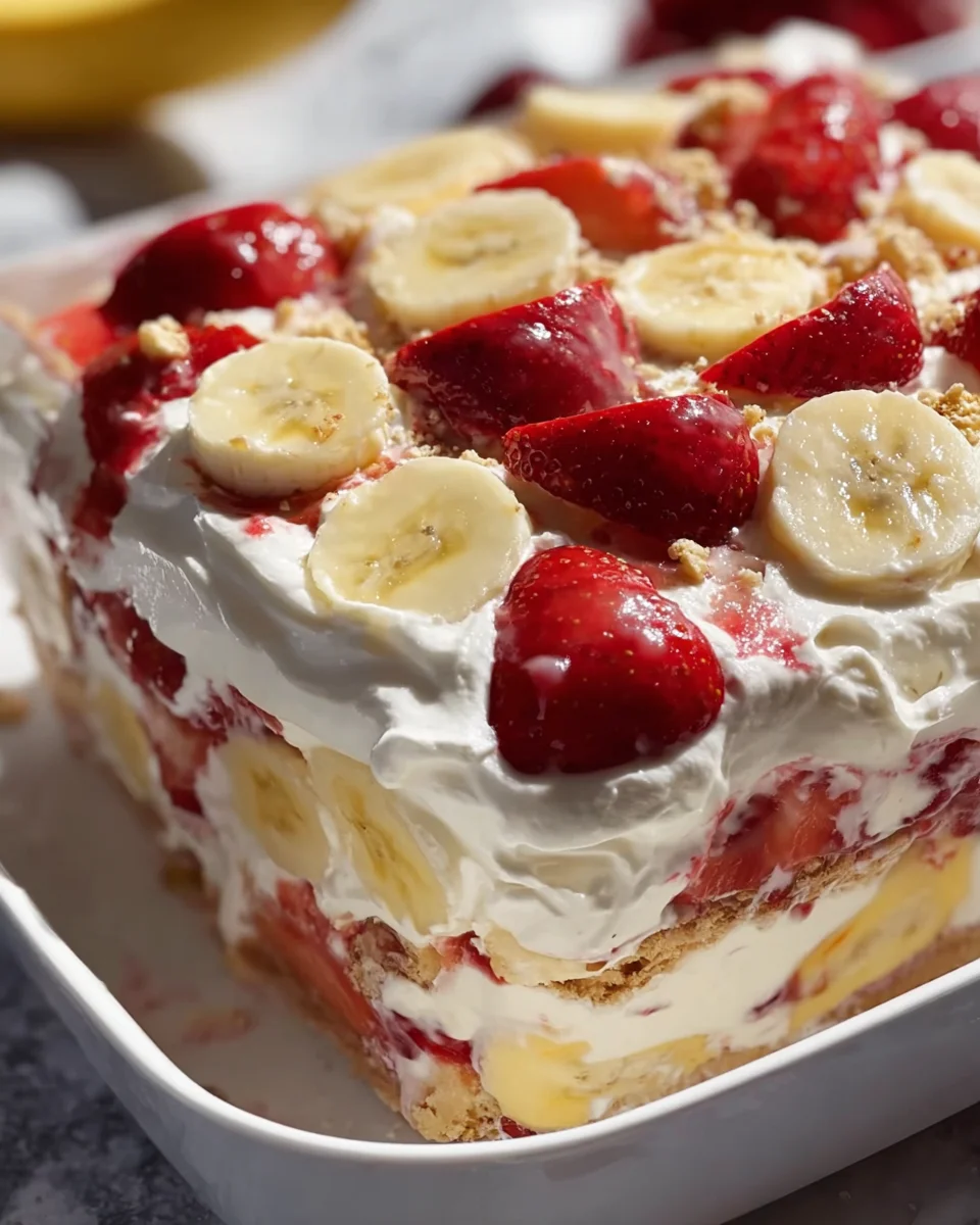 Indulge in Strawberry Banana Pudding Dream Recipe Today!