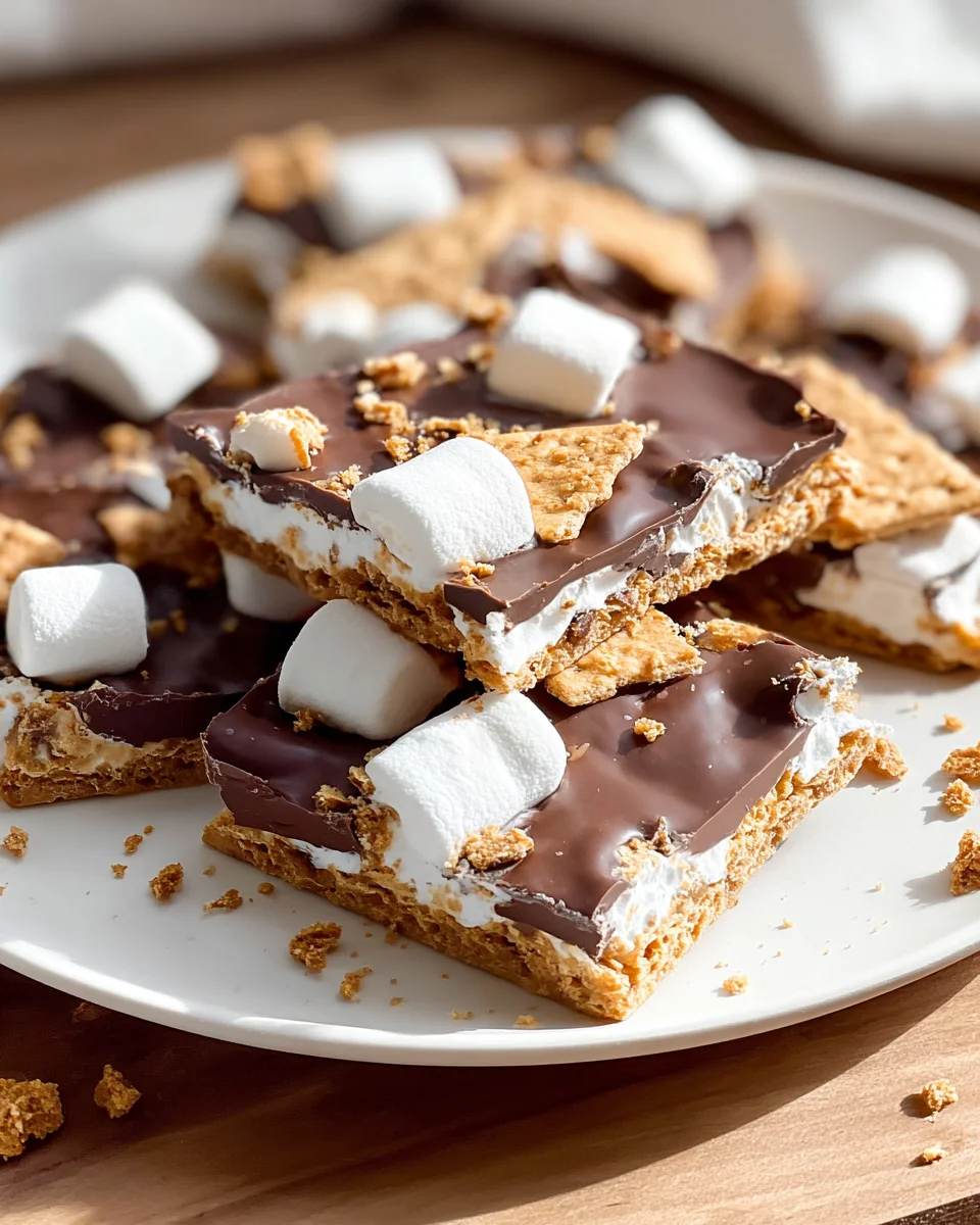 Irresistible Smores Bark Recipe: Sweet Nostalgia Treat