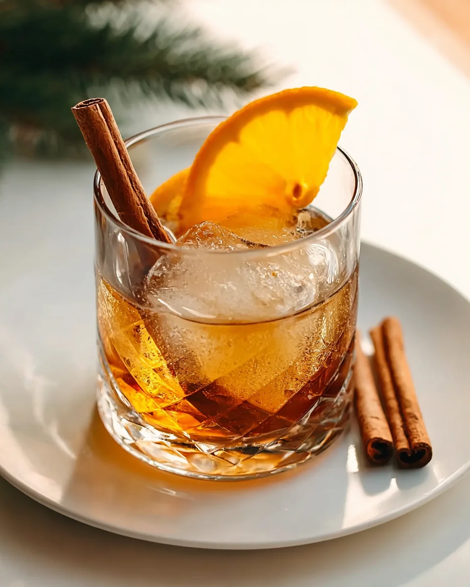 Rich Maple Vanilla Frostbite Old Fashioned