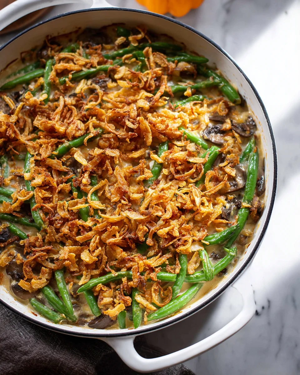Vegan Green Bean Casserole
