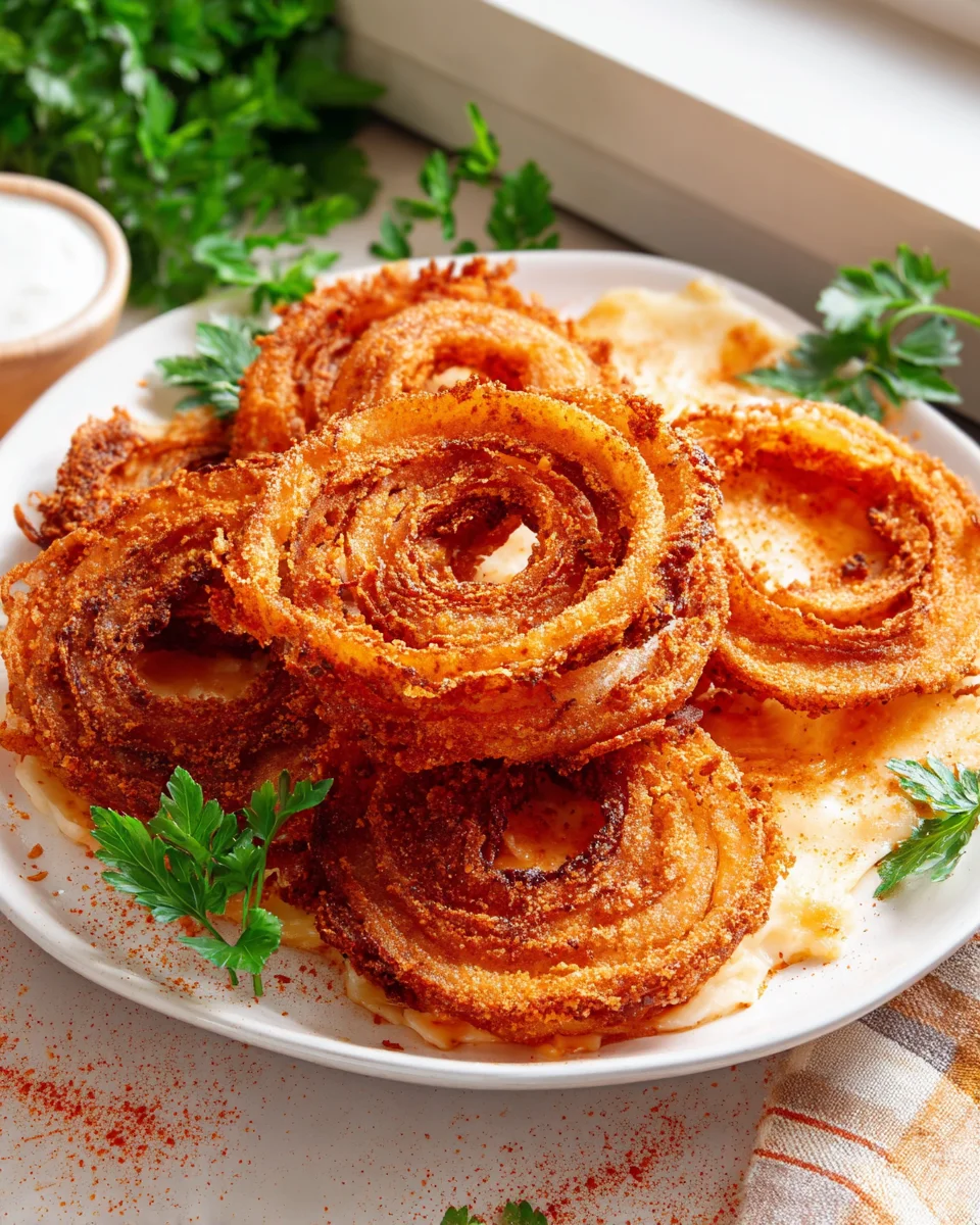 Crispy Onion Ring Chips Recipe – Irresistibly Crunchy Snack!