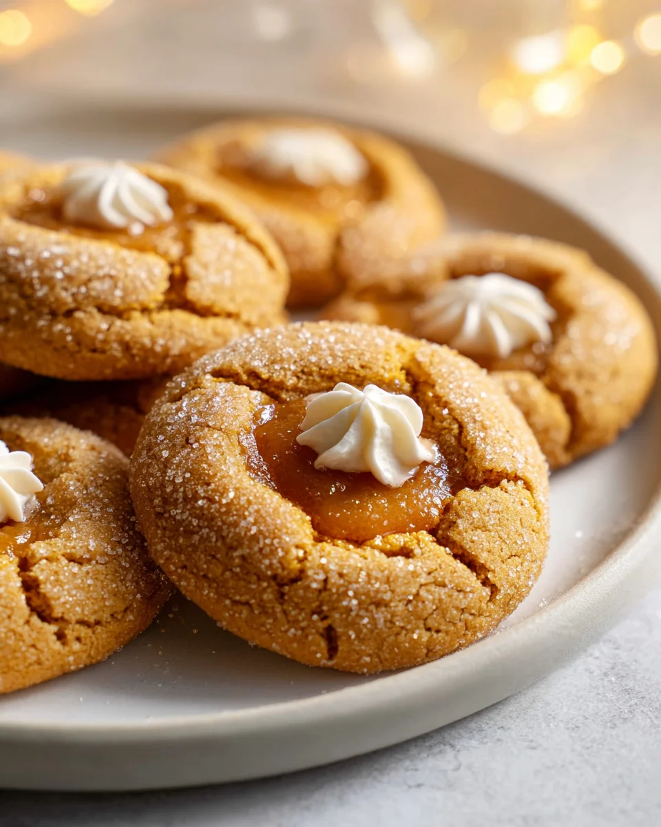 Simple Pumpkin Pie Cookies