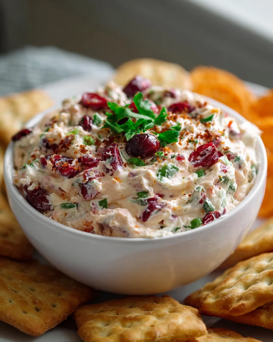 Cranberry Jalapeno Cream Cheese Dip: Spicy & Creamy Delight!