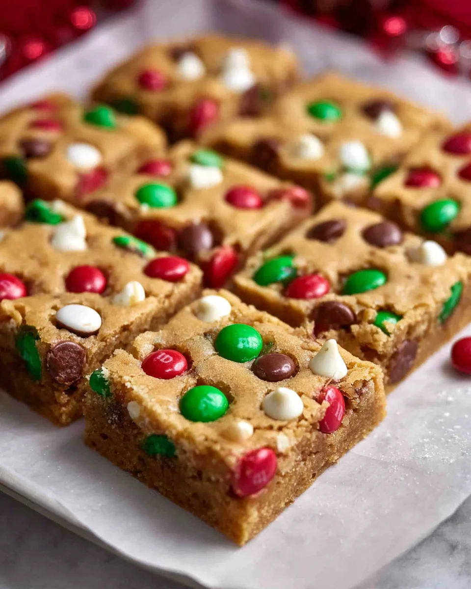 Delicious Christmas Cookie Bars Recipe for Festive Treats!