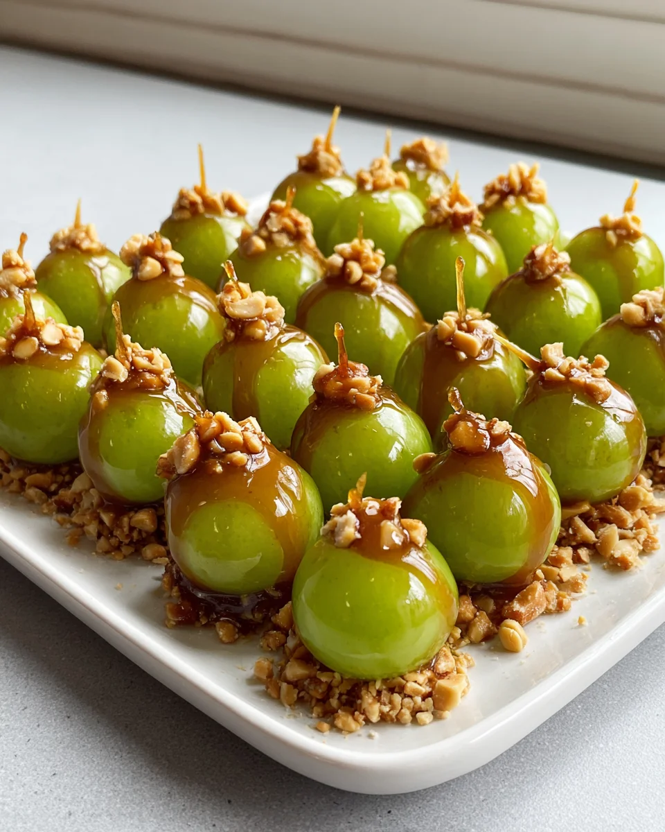 Delicious Caramel Apple Grapes Recipe for Sweet Treats