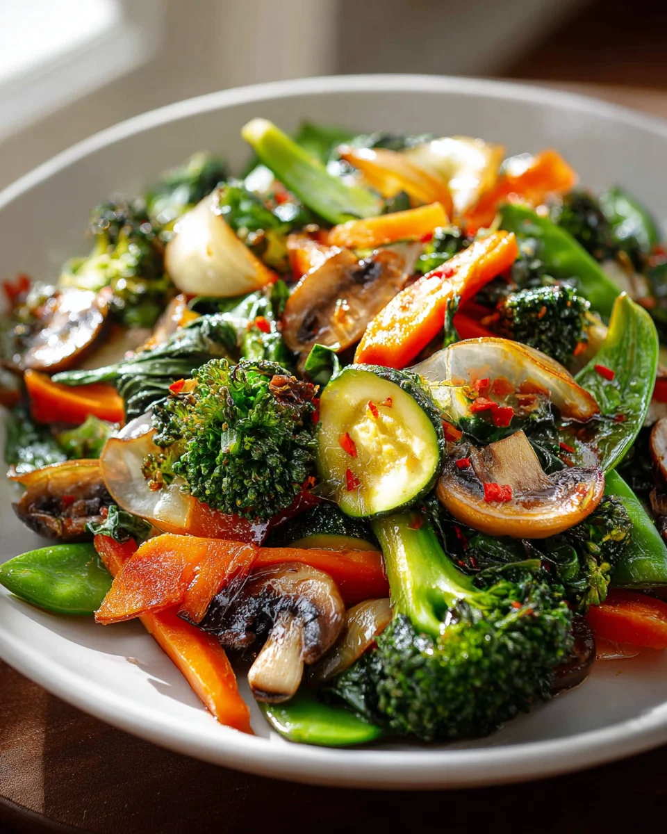Quick Healthy Sautéed Vegetables: Flavorful Nutritious Side