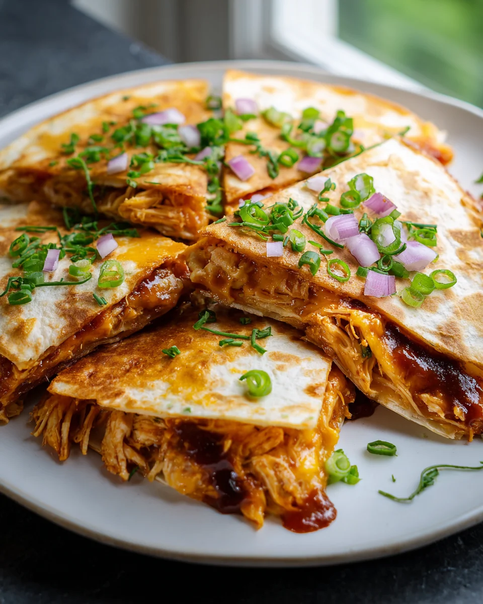 Delicious BBQ Chicken Quesadillas Recipe You'll Love!