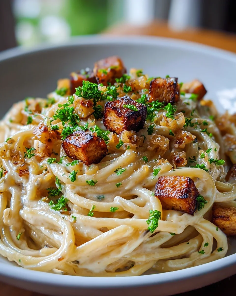Smoky Tofu Carbonara: Ultimate Recipe for Everyone to Enjoy!