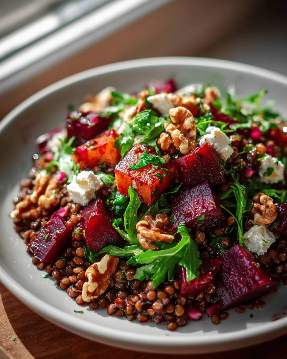 Healthy Beetroot Lentil Salad: Easy Recipe for a Delicious Dish