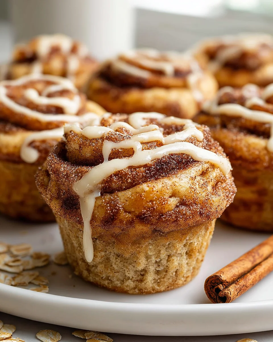 Cinnamon Roll Protein Muffins: Healthy & Delicious Recipe!