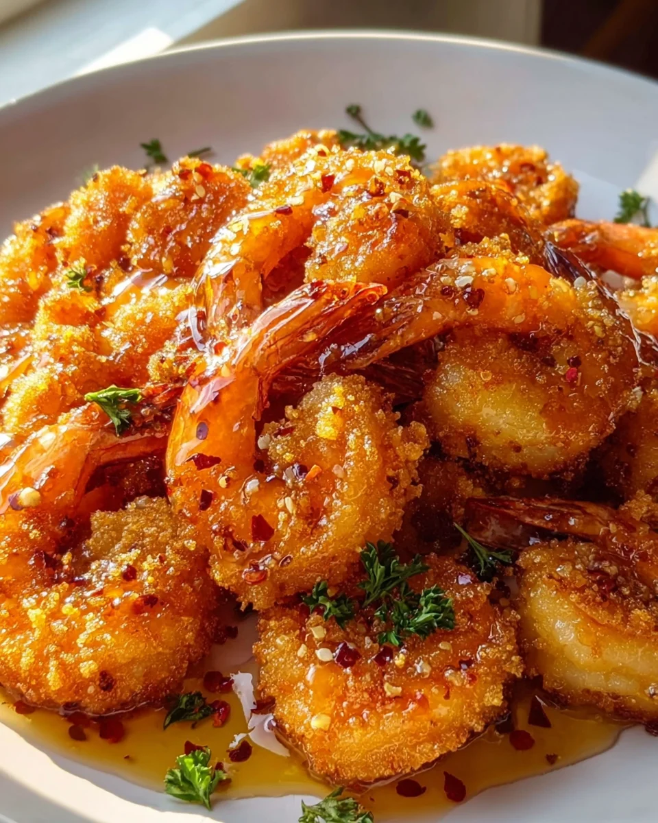 Crispy Hot Honey Fried Shrimp: A Sweet and Spicy Delight!