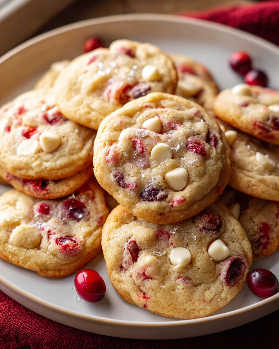 Decadent White Chocolate Cranberry Cookies Recipe to Savor
