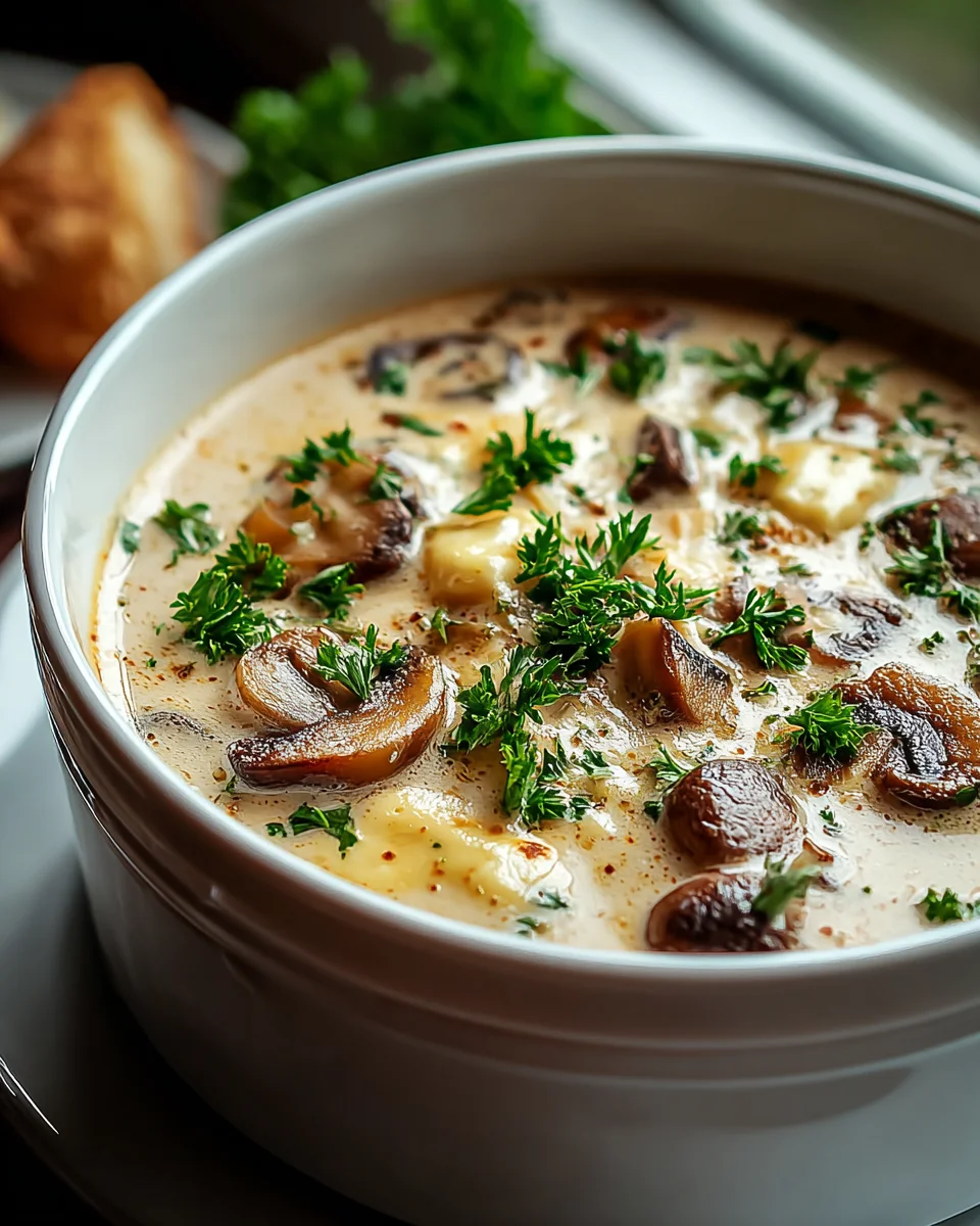 Ultimate Huttenkase Mushroom Soup Recipe for Mushroom Lovers