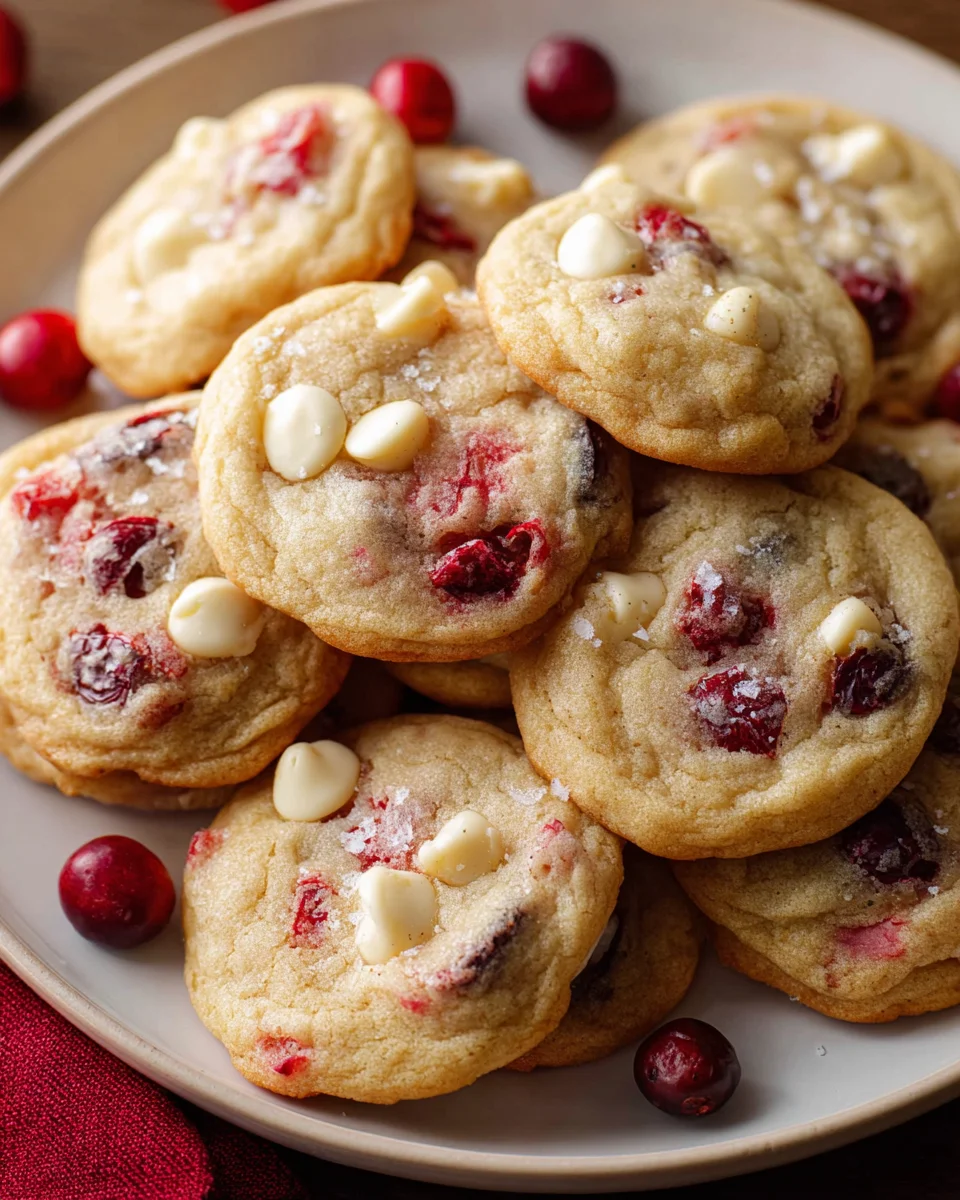 Decadent White Chocolate Cranberry Cookies Recipe to Savor