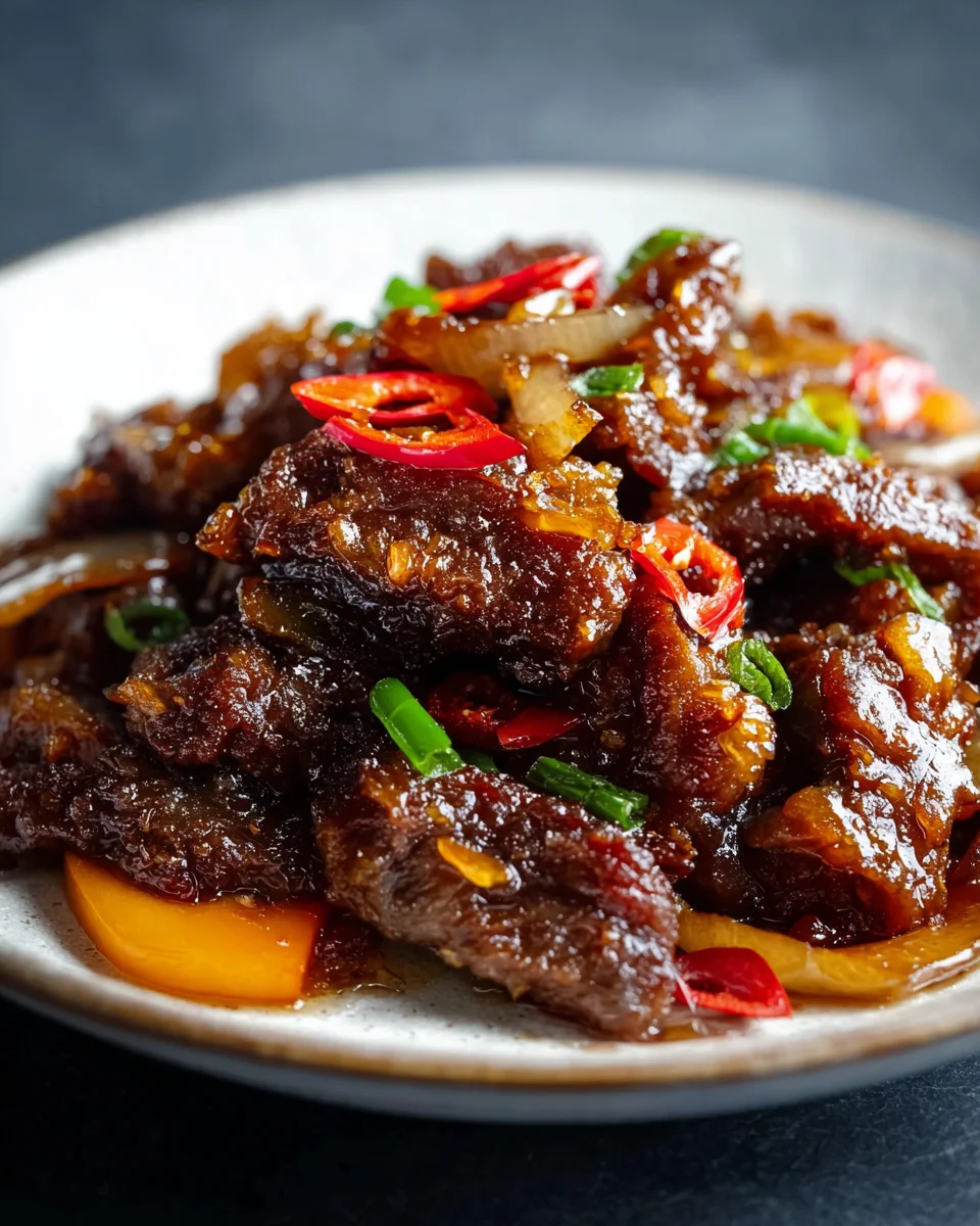 Crispy Chilli Beef Recipe: Mouthwatering and Easy to Make!