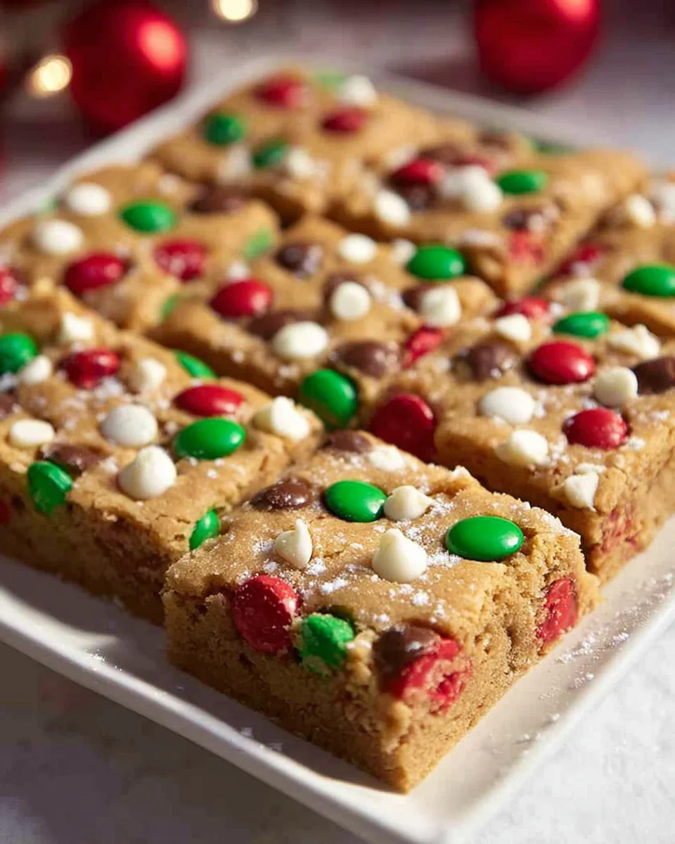 Delicious Christmas Cookie Bars Recipe for Festive Treats!
