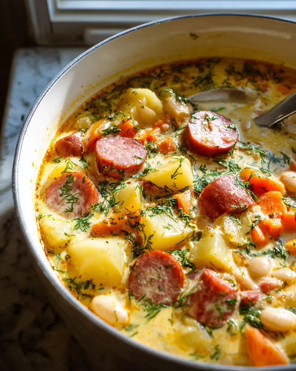 Delicious Kielbasa Potato Soup Recipe for Comforting Meals