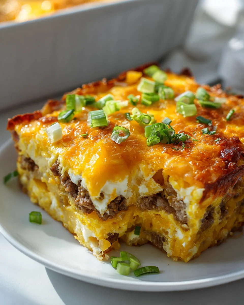 Ultimate Overnight Breakfast Casserole: Easy Morning Bliss