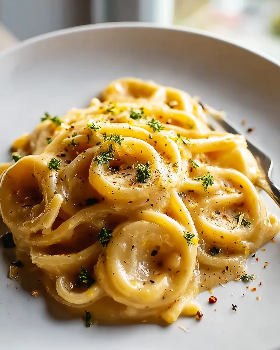 Ultimate Creamy Roast Garlic & Lemon Pasta Sauce