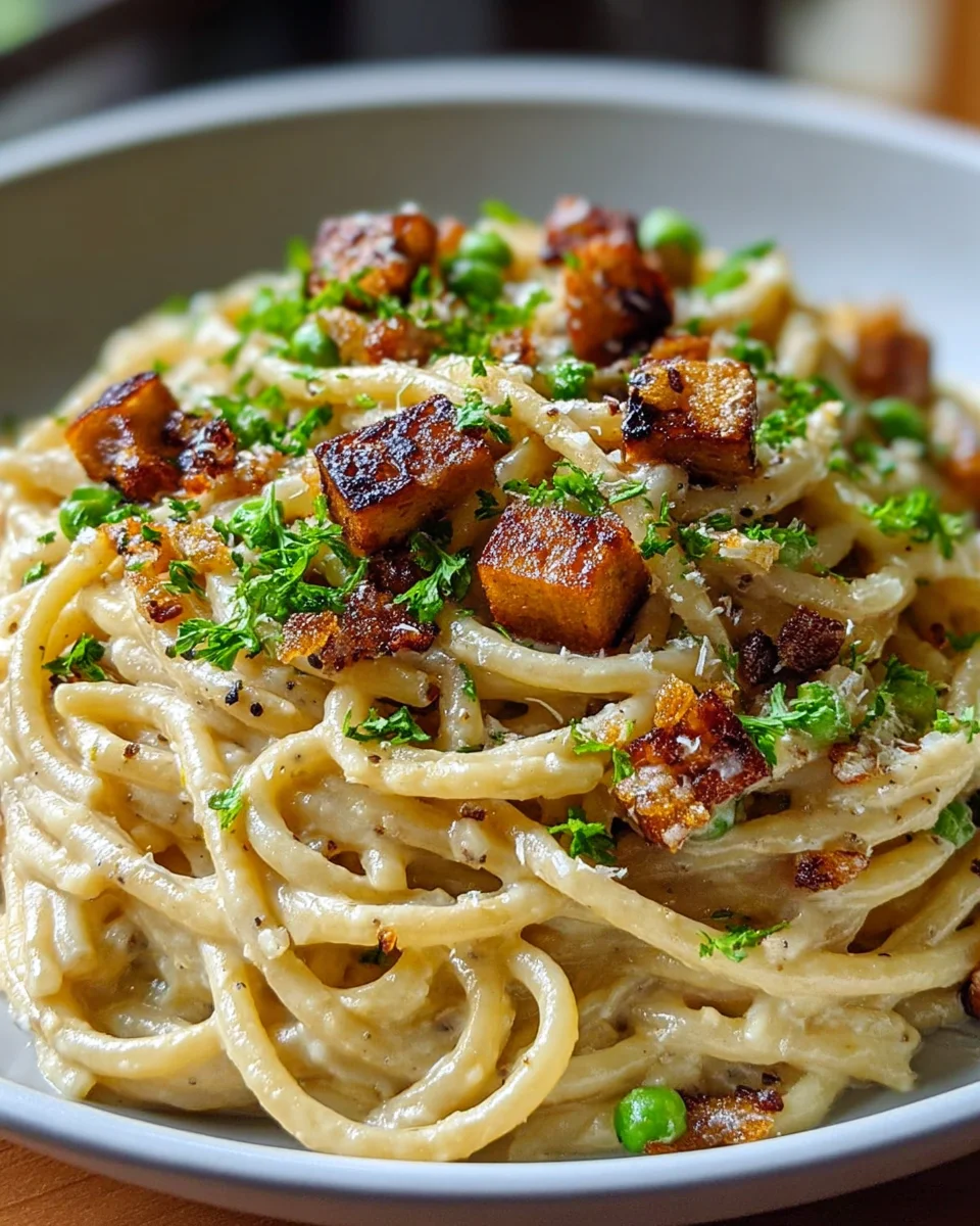 Smoky Tofu Carbonara: Ultimate Recipe for Everyone to Enjoy!
