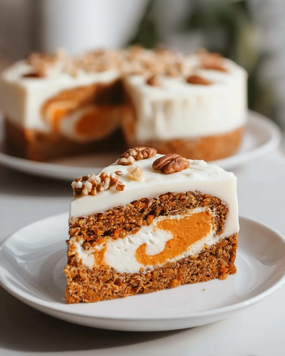 Delicious Carrot Cake Cheesecake Recipe for Sweet Lovers