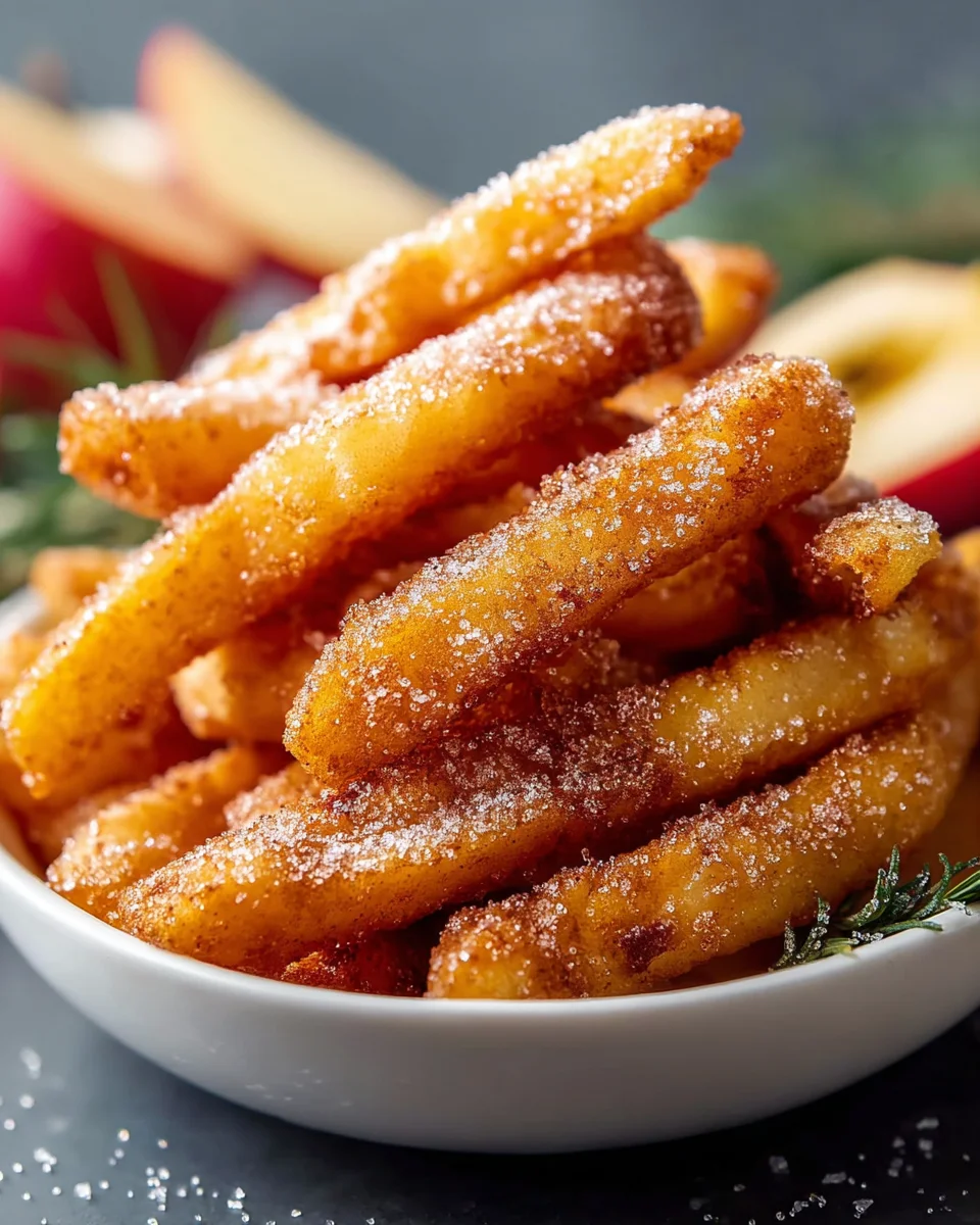 Crispy Airfryer Apple Sticks Recipe Quick Delicious Bakepeek
