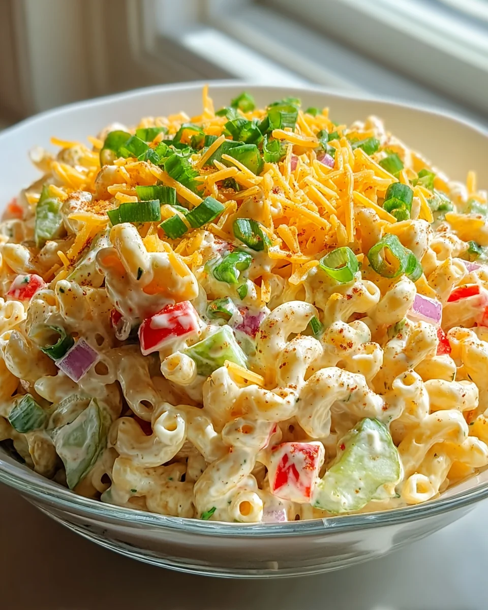 Savory Guy Fieri Macaroni Salad Recipe for Ultimate Flavor