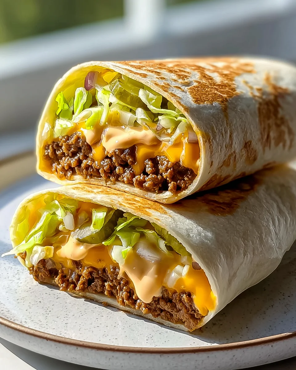 Easy Big Mac Wraps Recipe - Delicious Meal Idea Tonight!