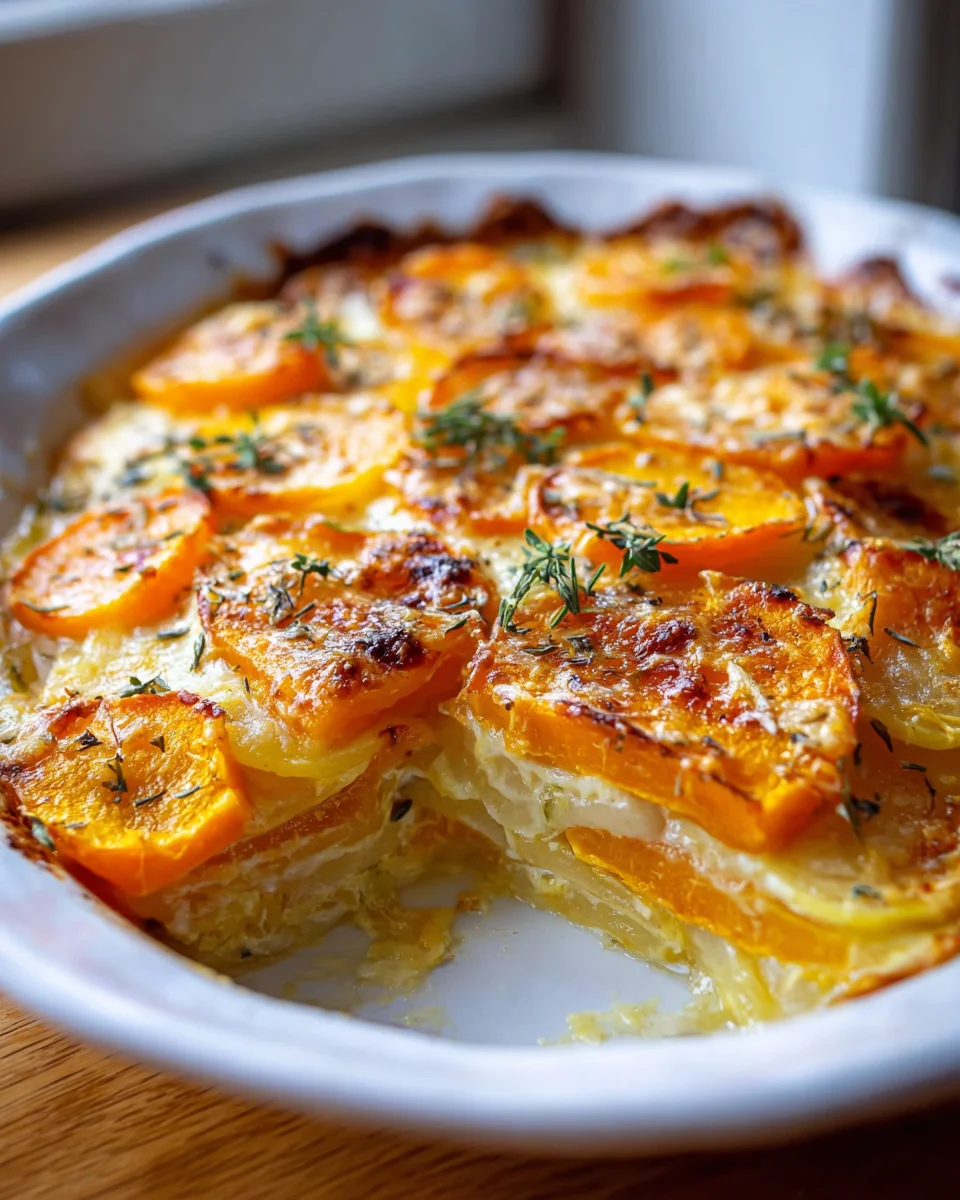 Creamy Pumpkin Potato Casserole: A Cozy Comfort Dish