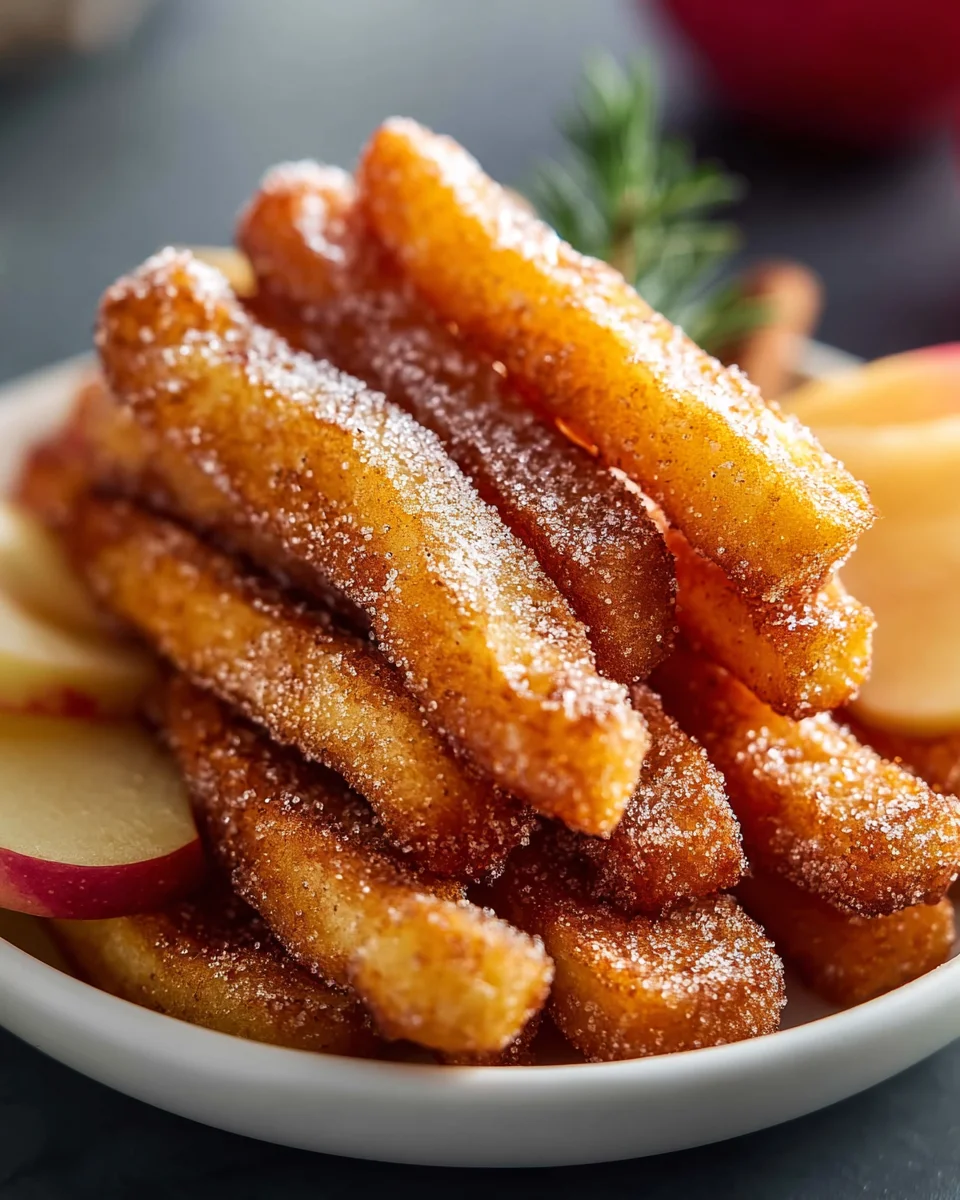 Crispy Airfryer Apple Sticks Recipe - Quick & Delicious!