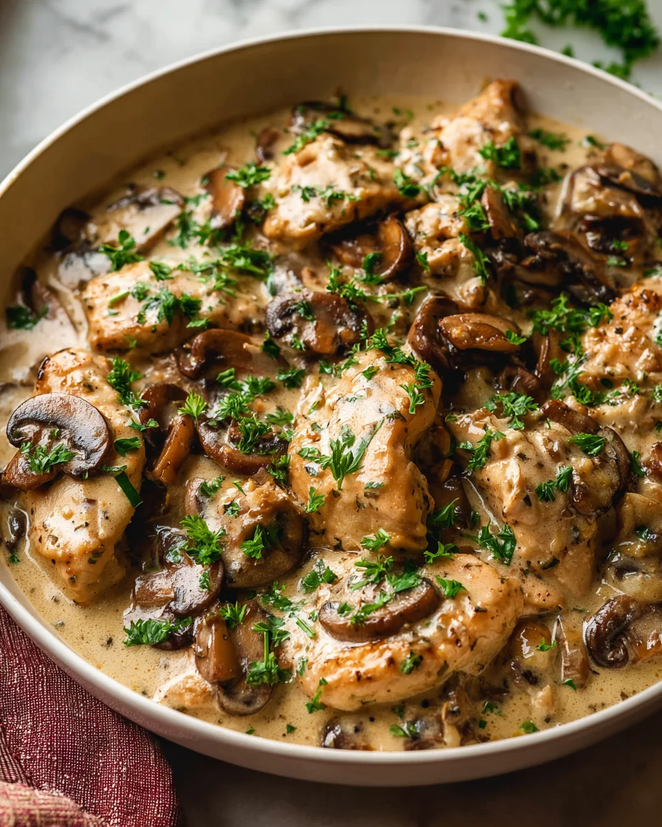 Delicious Rich Chicken Stroganoff Recipe for Comforting Meals
