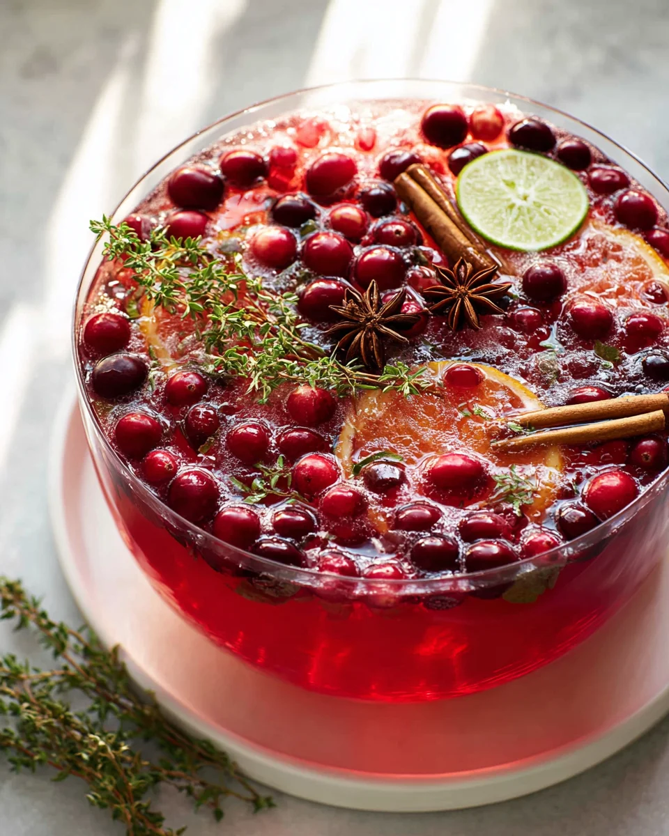 Delicious Non-Alcoholic Christmas Punch Recipe for the Holidays