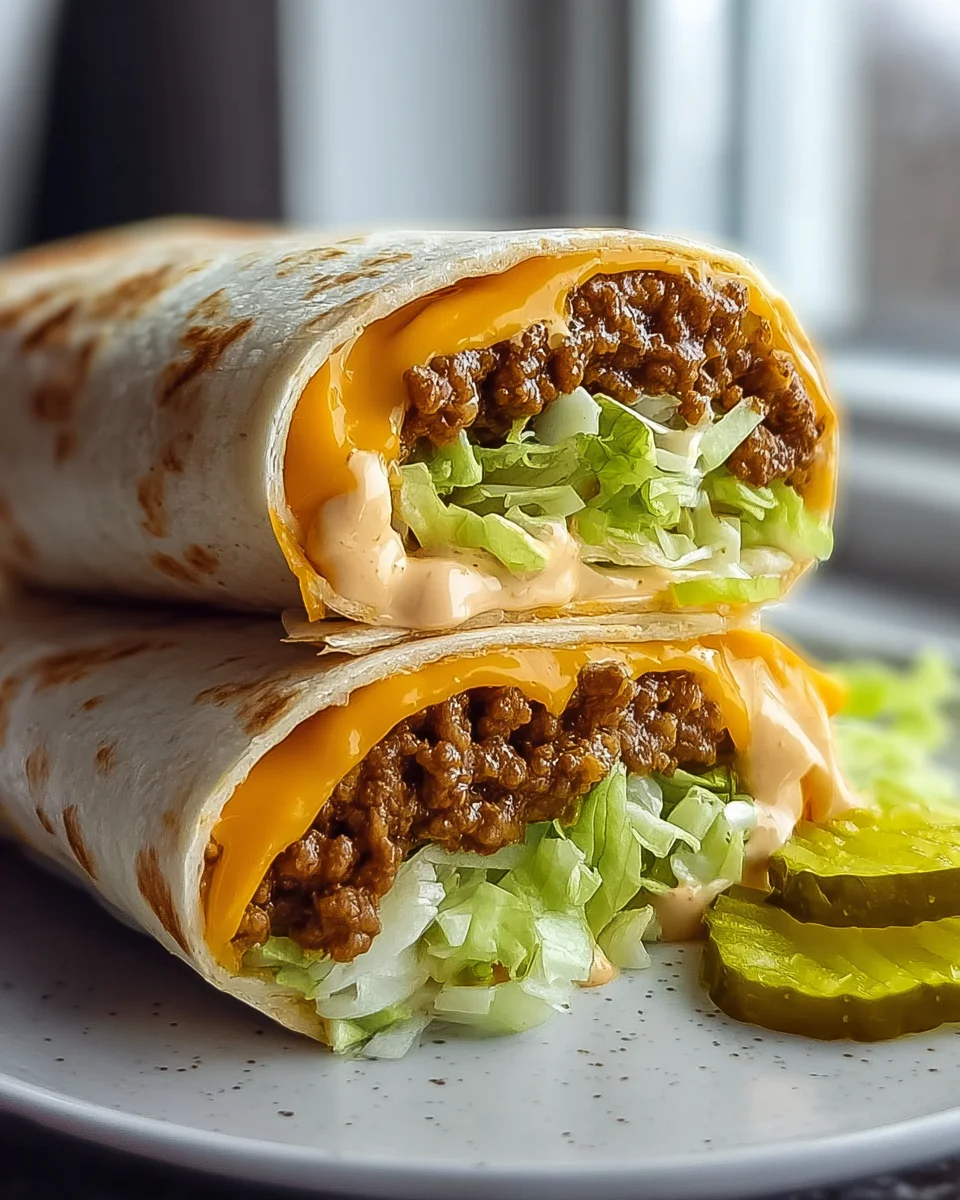 Easy Big Mac Wraps Recipe - Delicious Meal Idea for Everyone