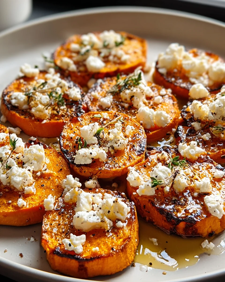 Honey Feta Sweet Potato Rounds: A Delightful Recipe!