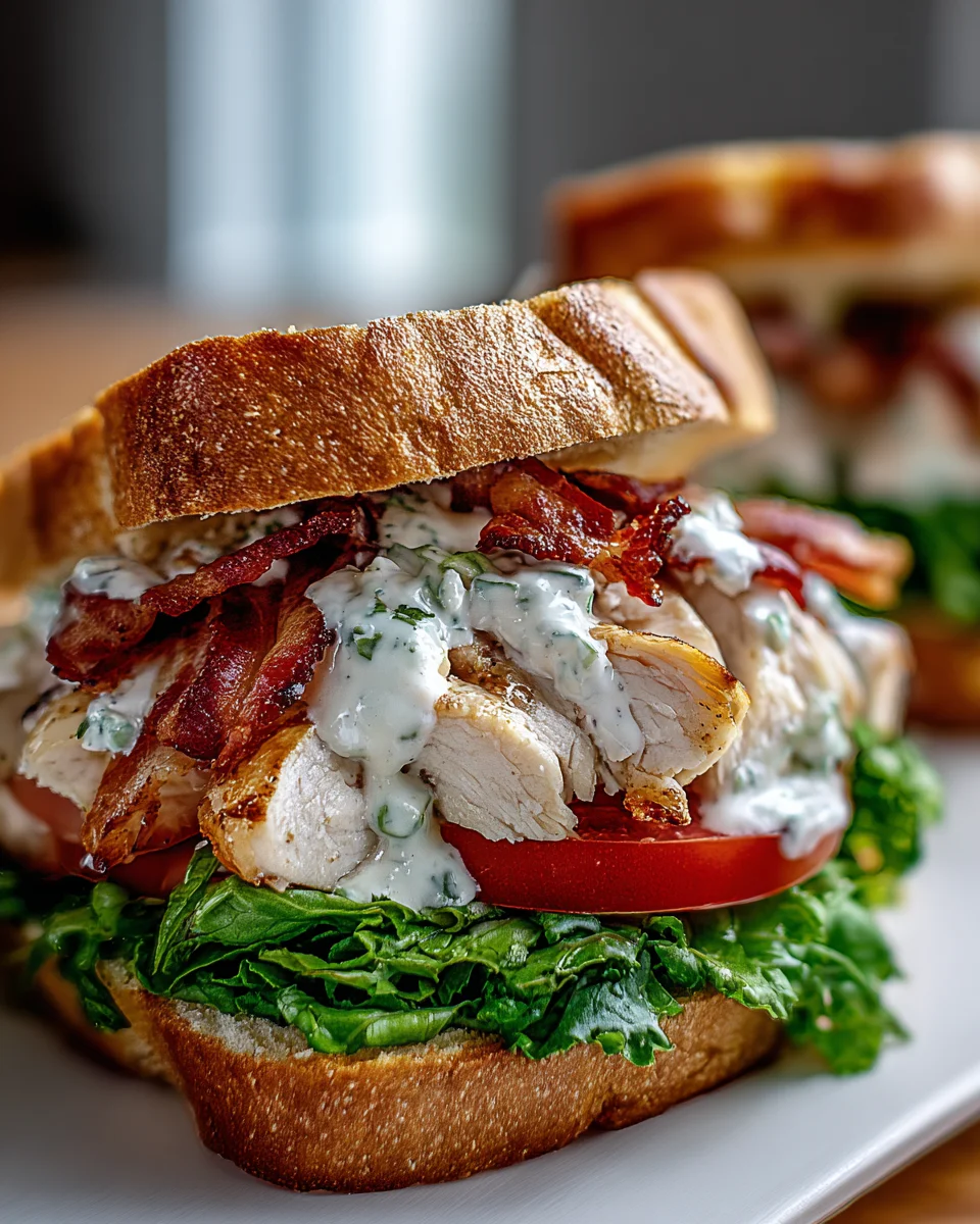 Chopped Chicken Beef Bacon Ranch Sandwich: Flavor Bomb Delight