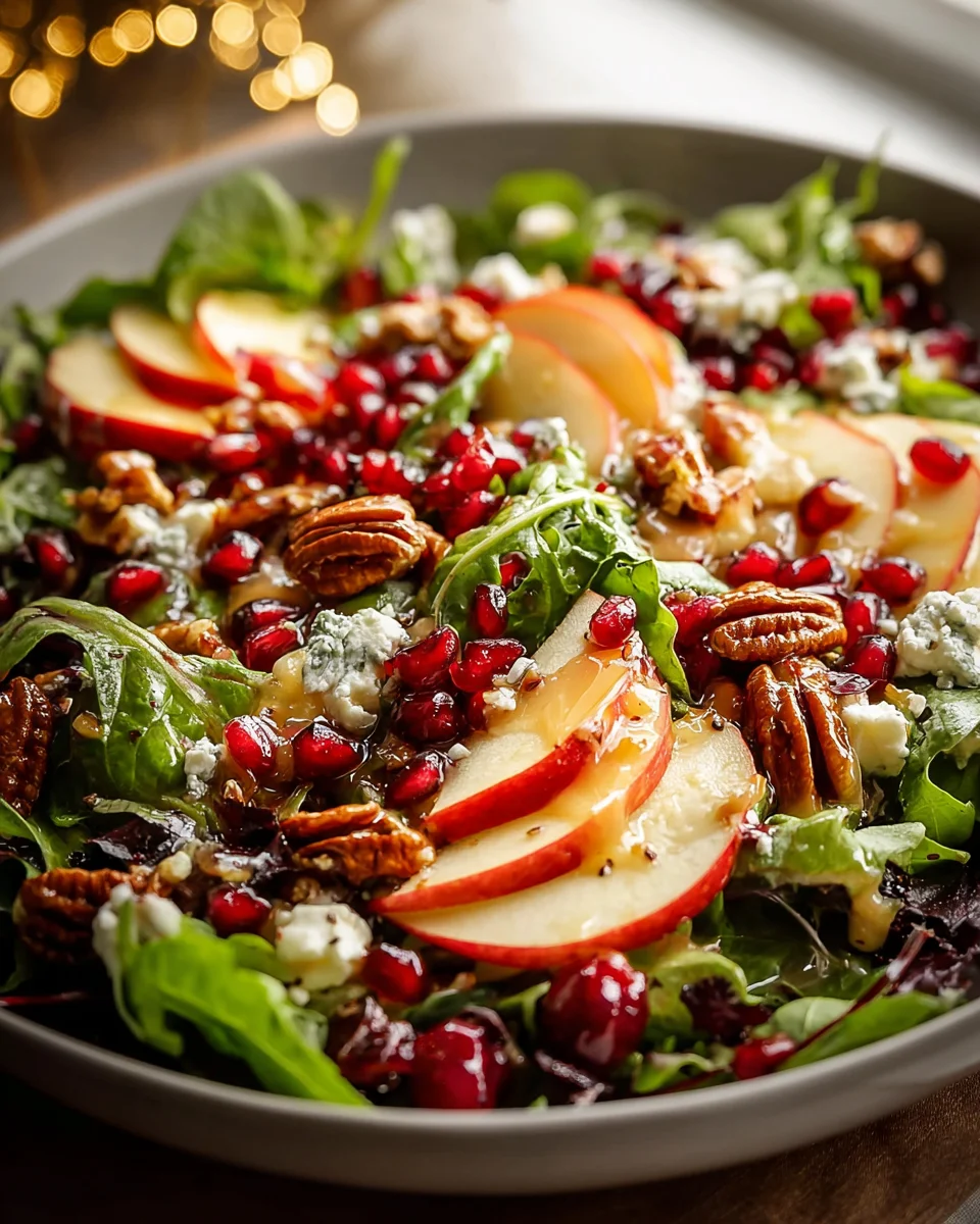 Christmas Salad: Honey Mustard Dressing for Your Feast!