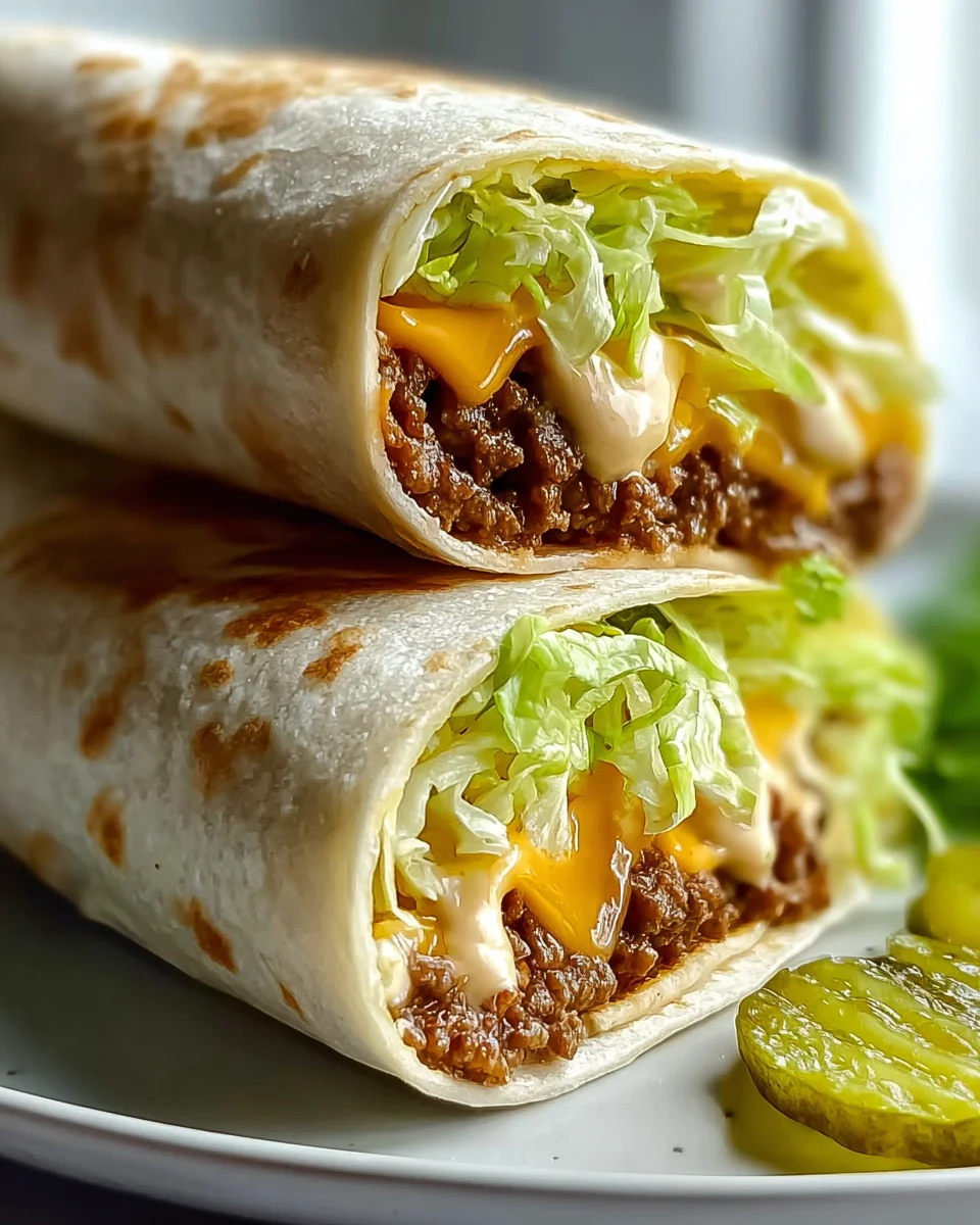 Easy Big Mac Wraps Recipe - Delicious Meal Idea for Everyone