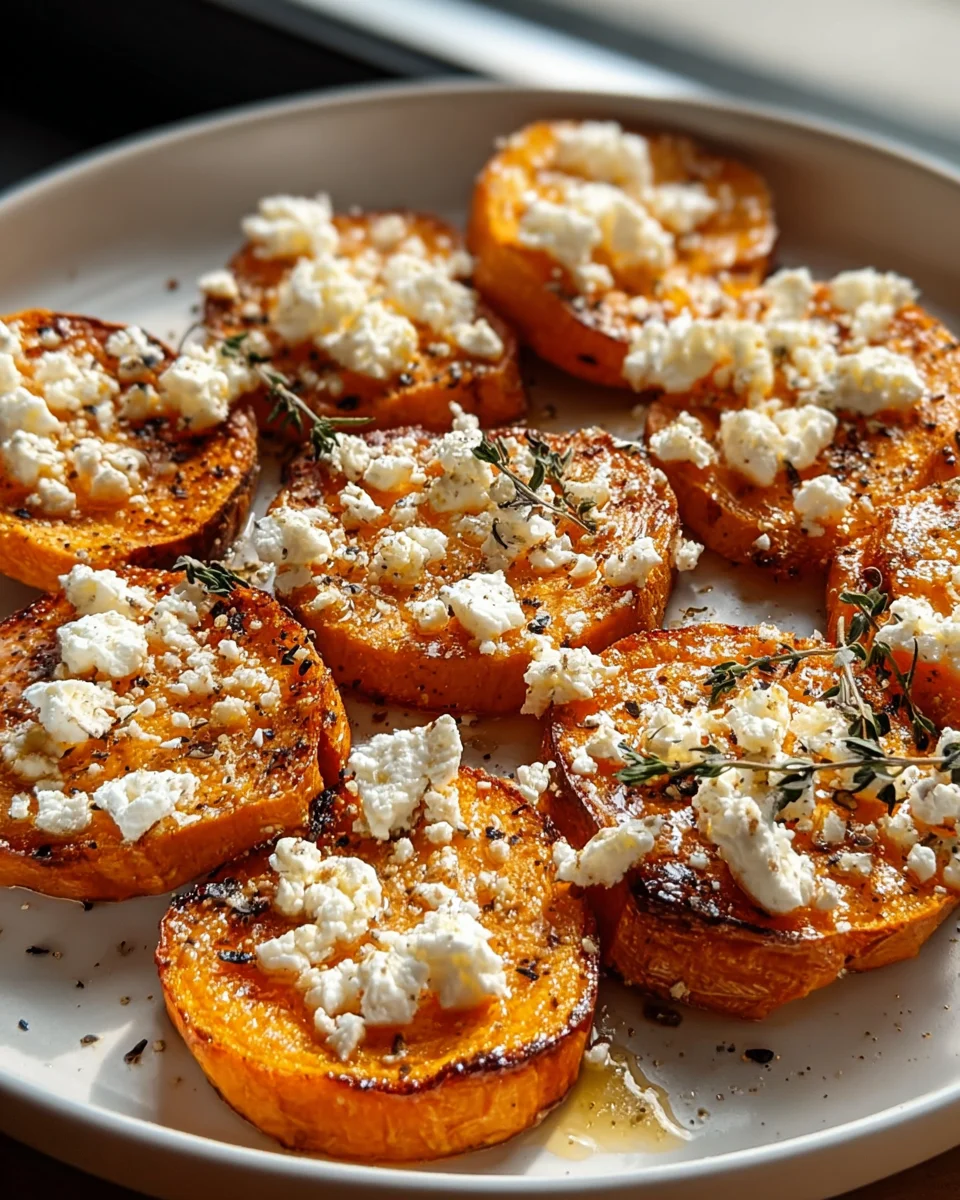 Honey Feta Sweet Potato Rounds: A Delightful Recipe!