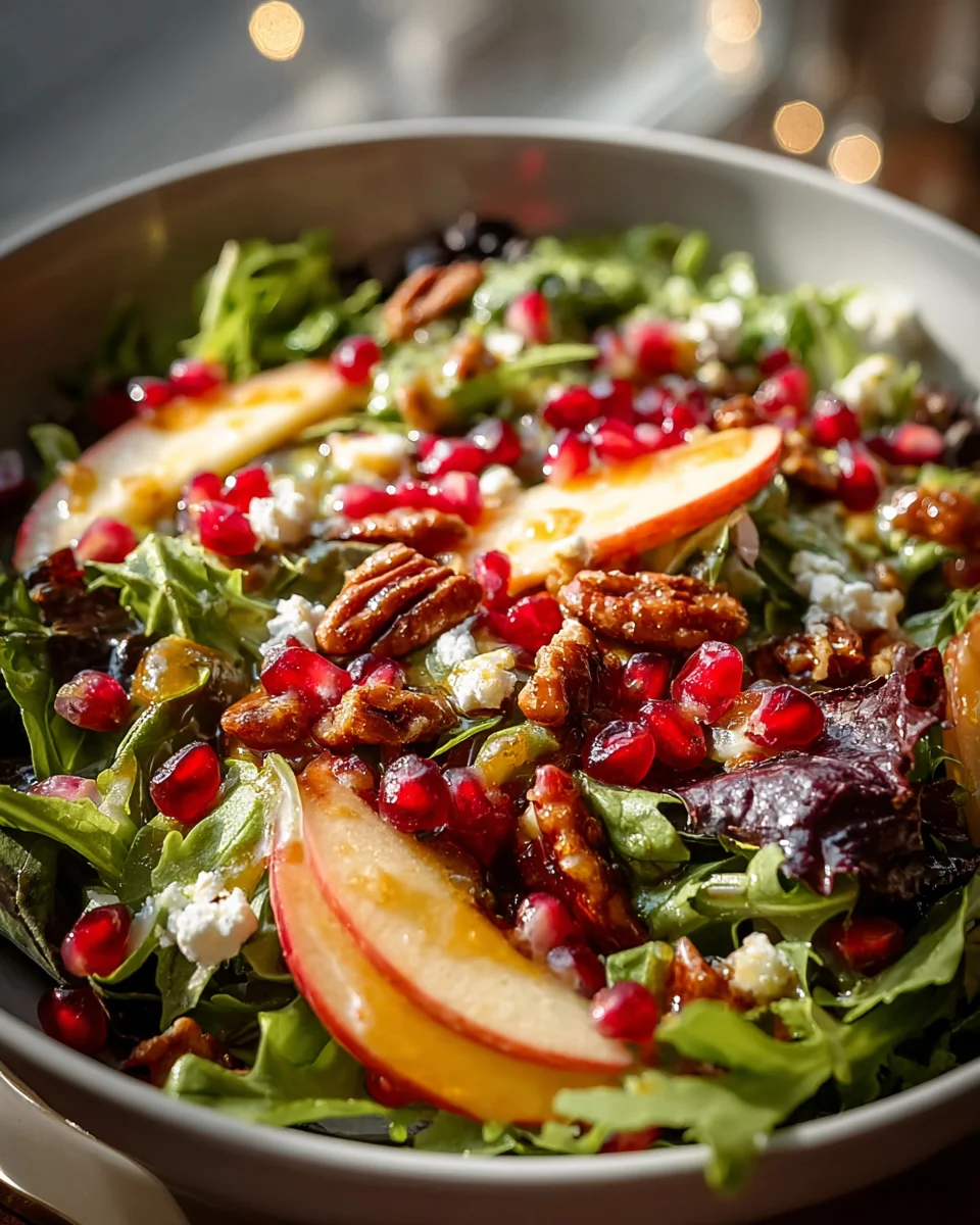 Christmas Salad: Honey Mustard Dressing for Your Feast!