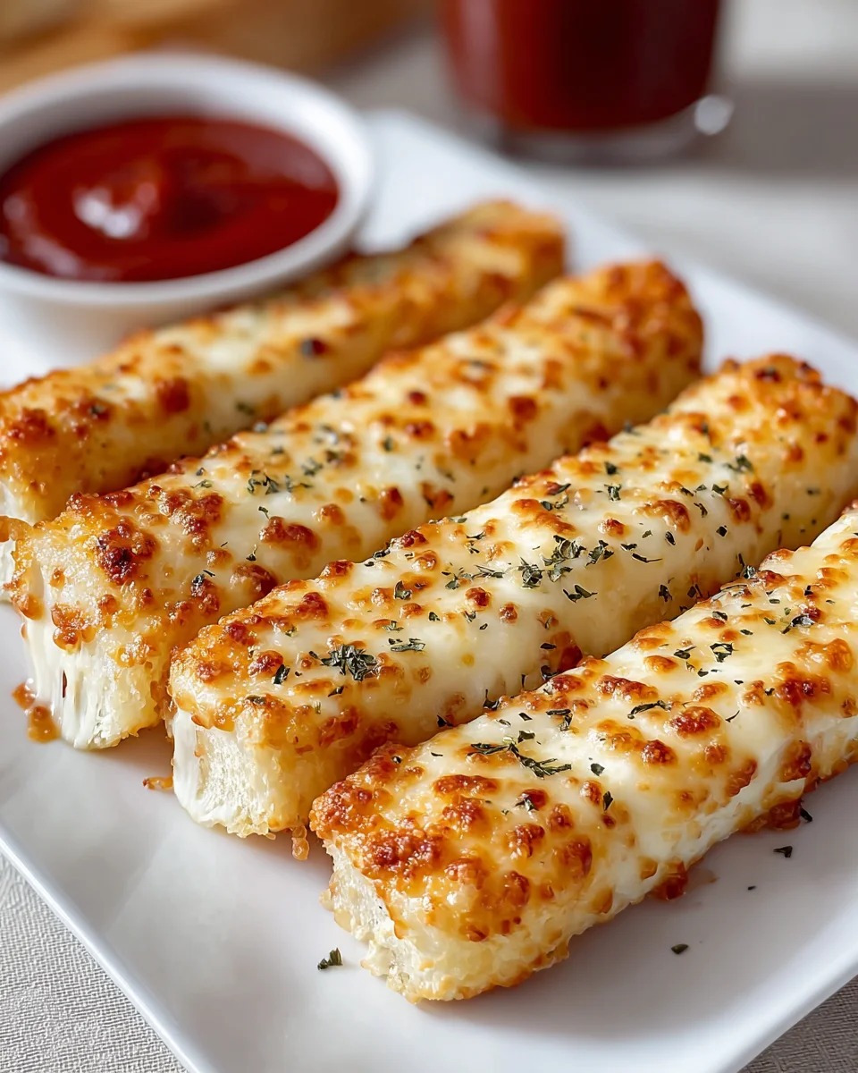 Homemade Pizza Hut Cheese Sticks Recipe! Cheesy & Easy