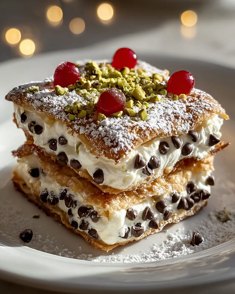 Classic Cannoli Squares Recipe: Delicious Italian Dessert Delight