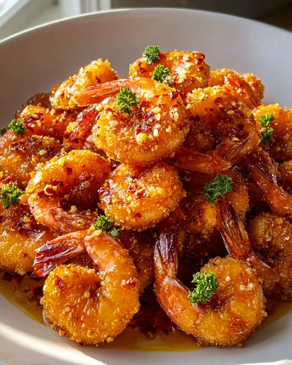 Crispy Hot Honey Fried Shrimp: A Sweet and Spicy Delight!